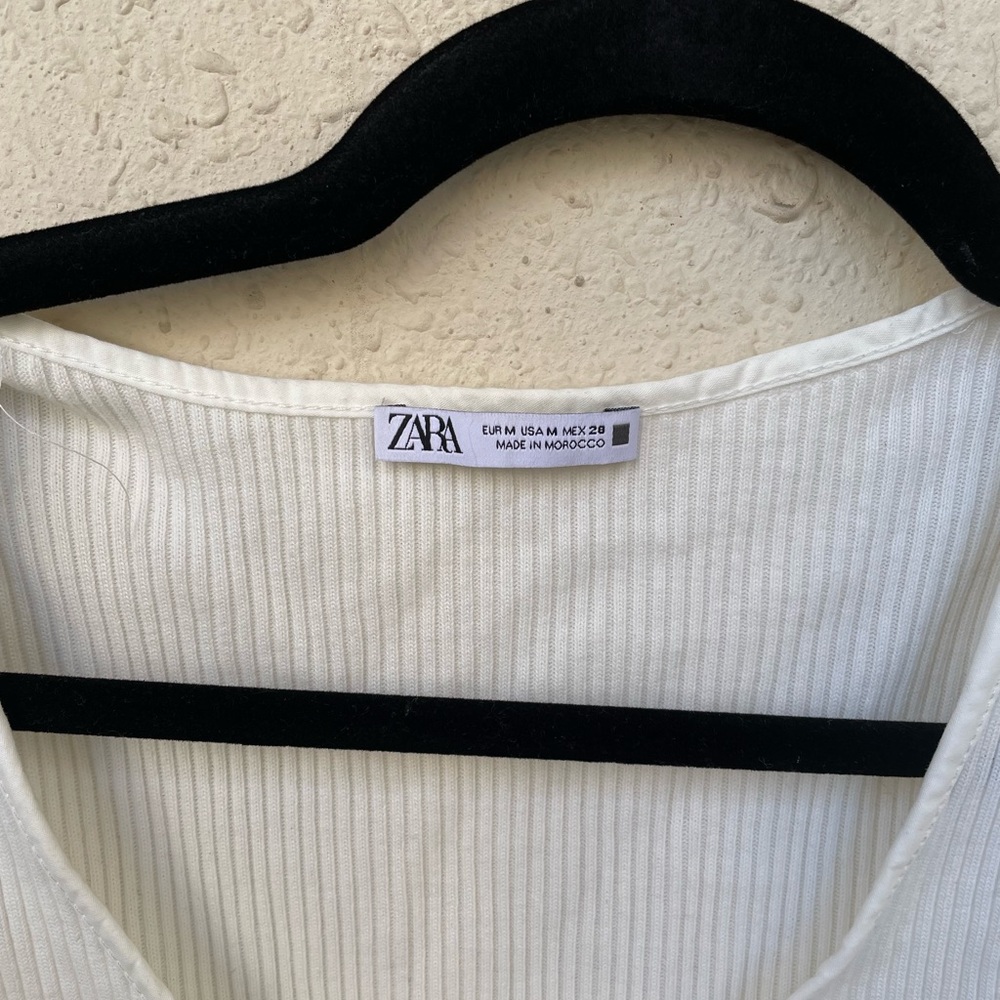 Zara brand new limited edition bohemian summer crop top (cotton) - Picture 6 of 9